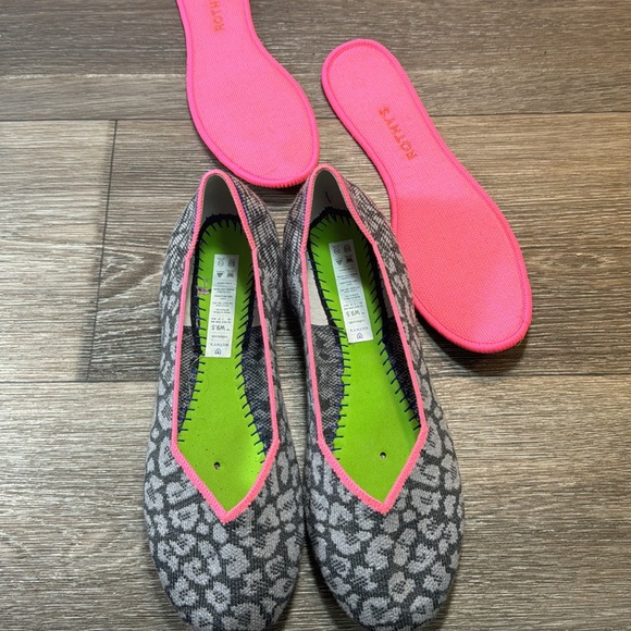 Rothy’s flats gray woman’s size 9.5 - Picture 5 of 5